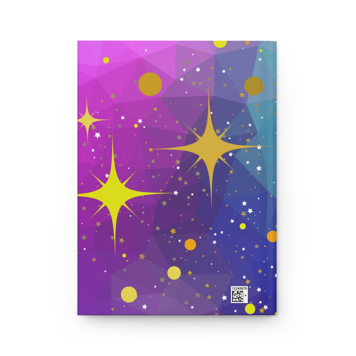 hello space world - hardcover journal