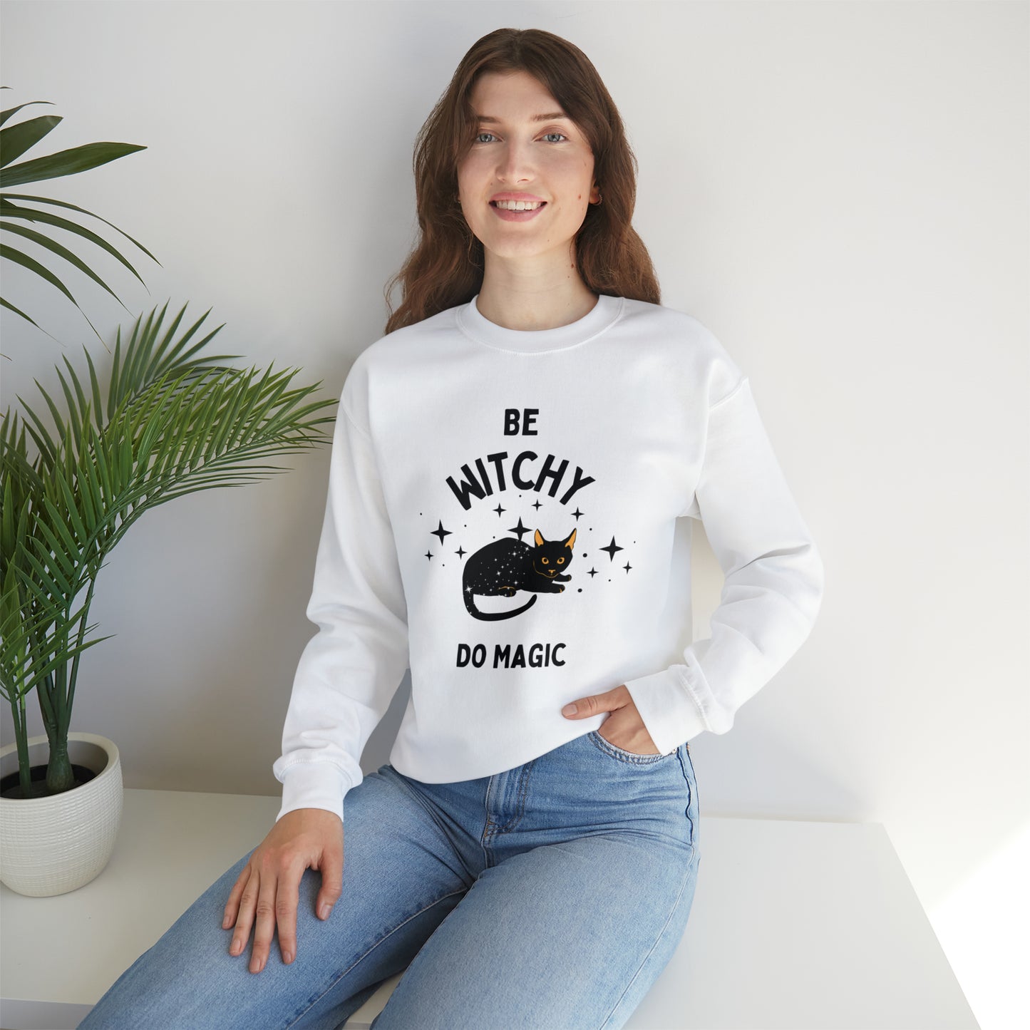 be witchy do magic - classic sweatshirt