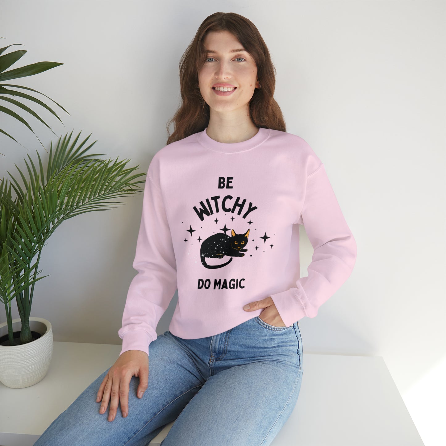 be witchy do magic - classic sweatshirt