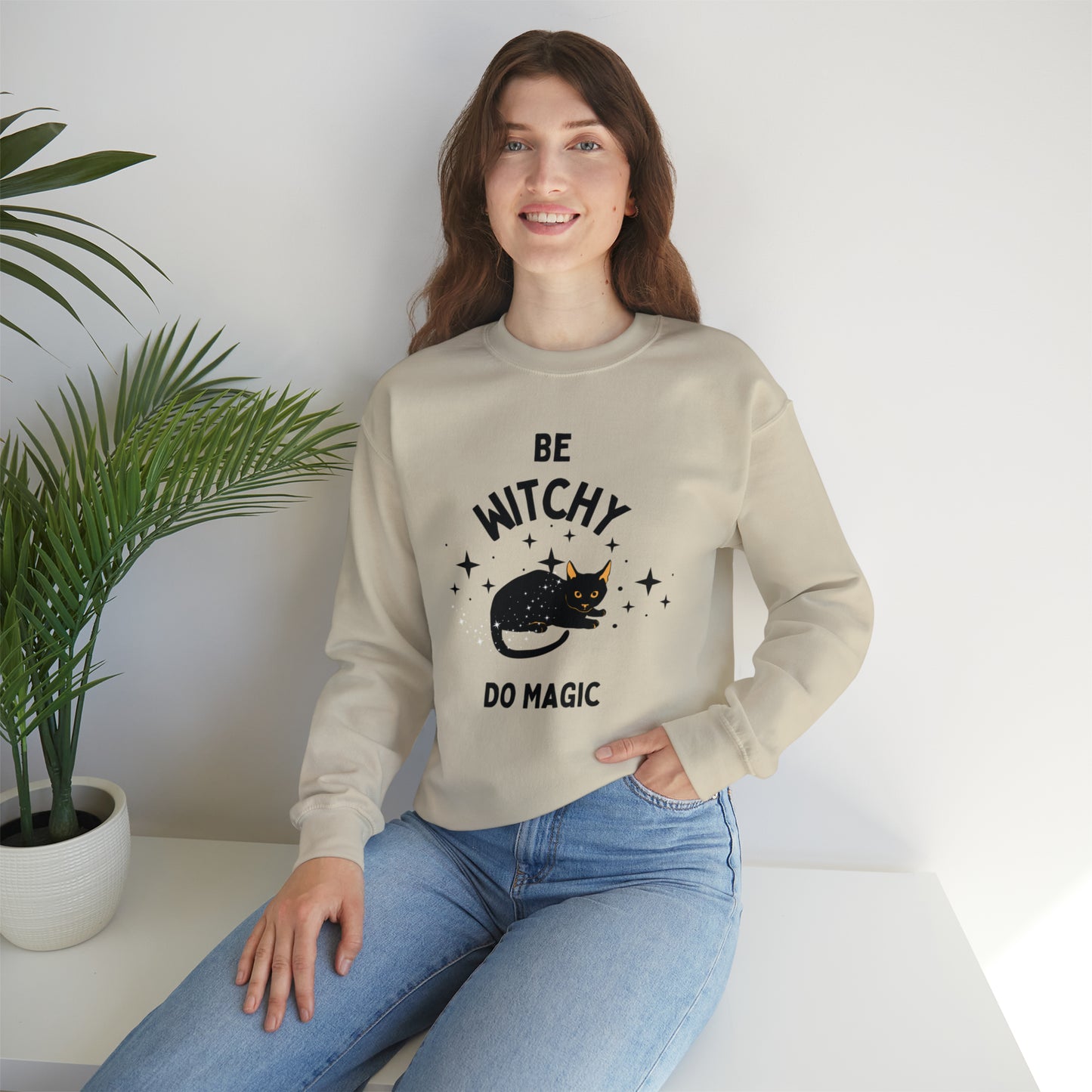 be witchy do magic - classic sweatshirt