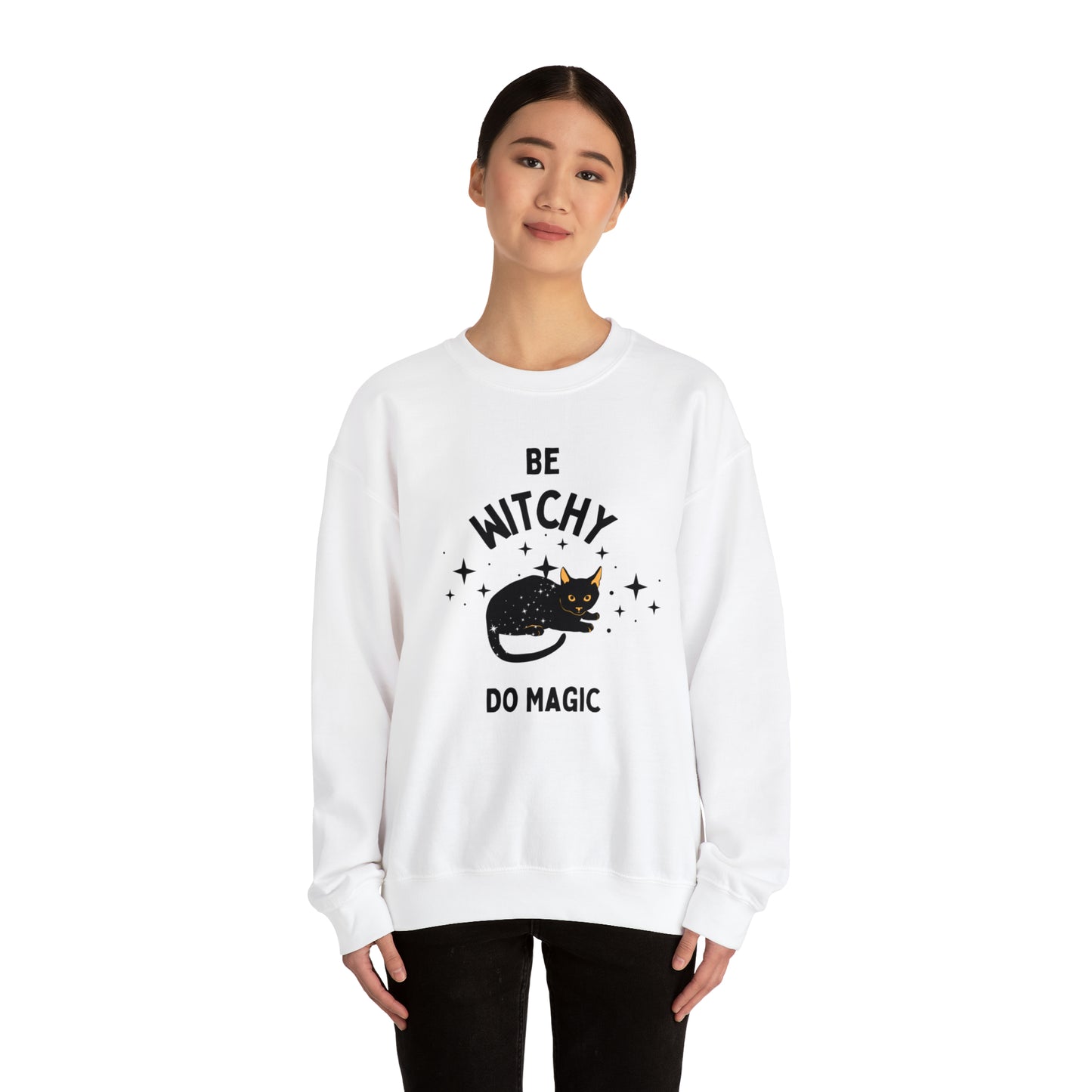 be witchy do magic - classic sweatshirt