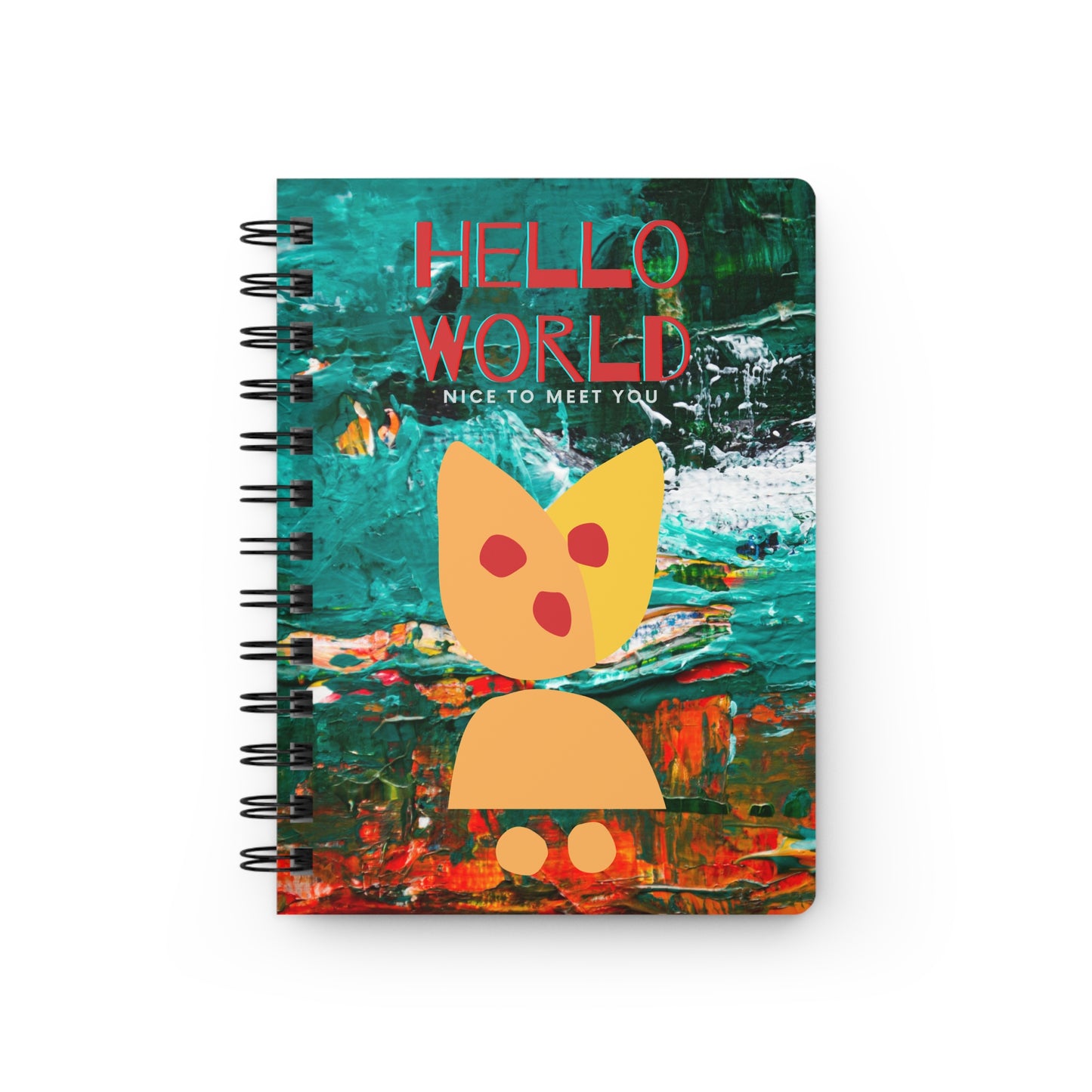 hello world - spiral bound journal