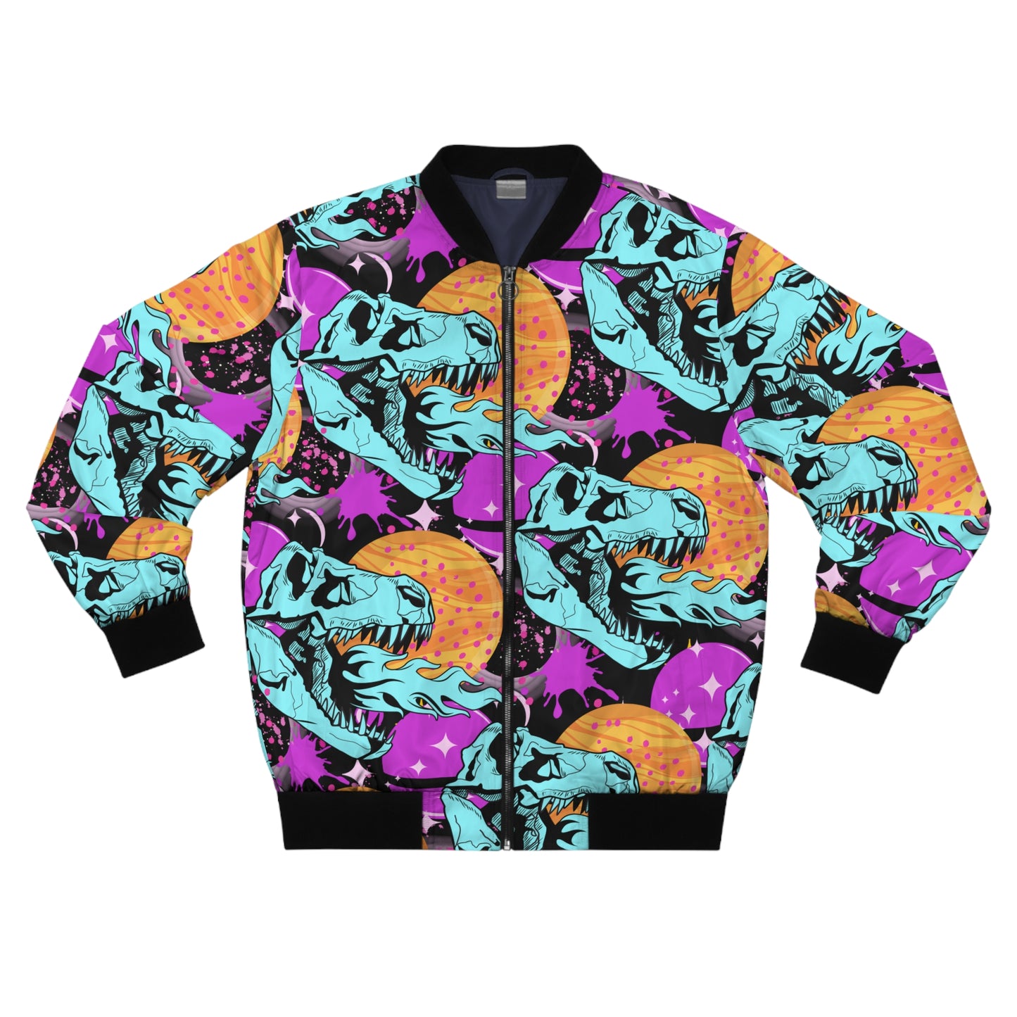 space dinosaur - light bomber jacket