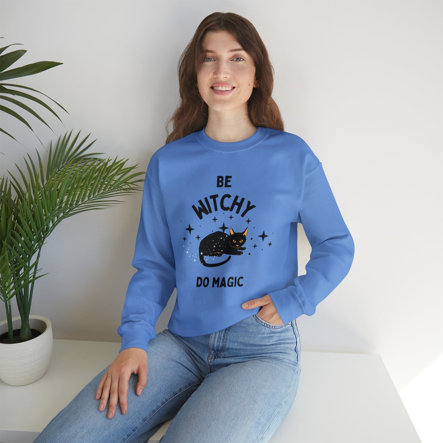 be witchy do magic - classic sweatshirt