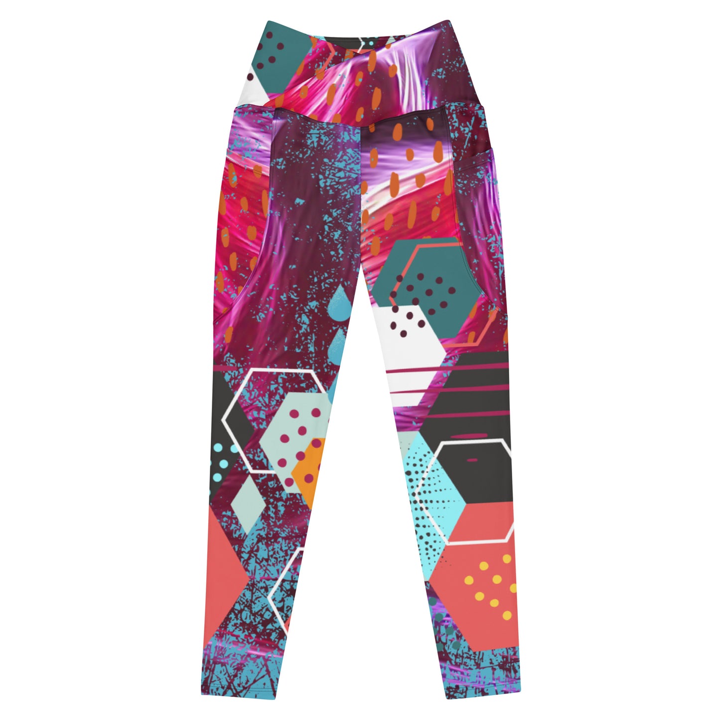 cyber punk - leggings with pockets