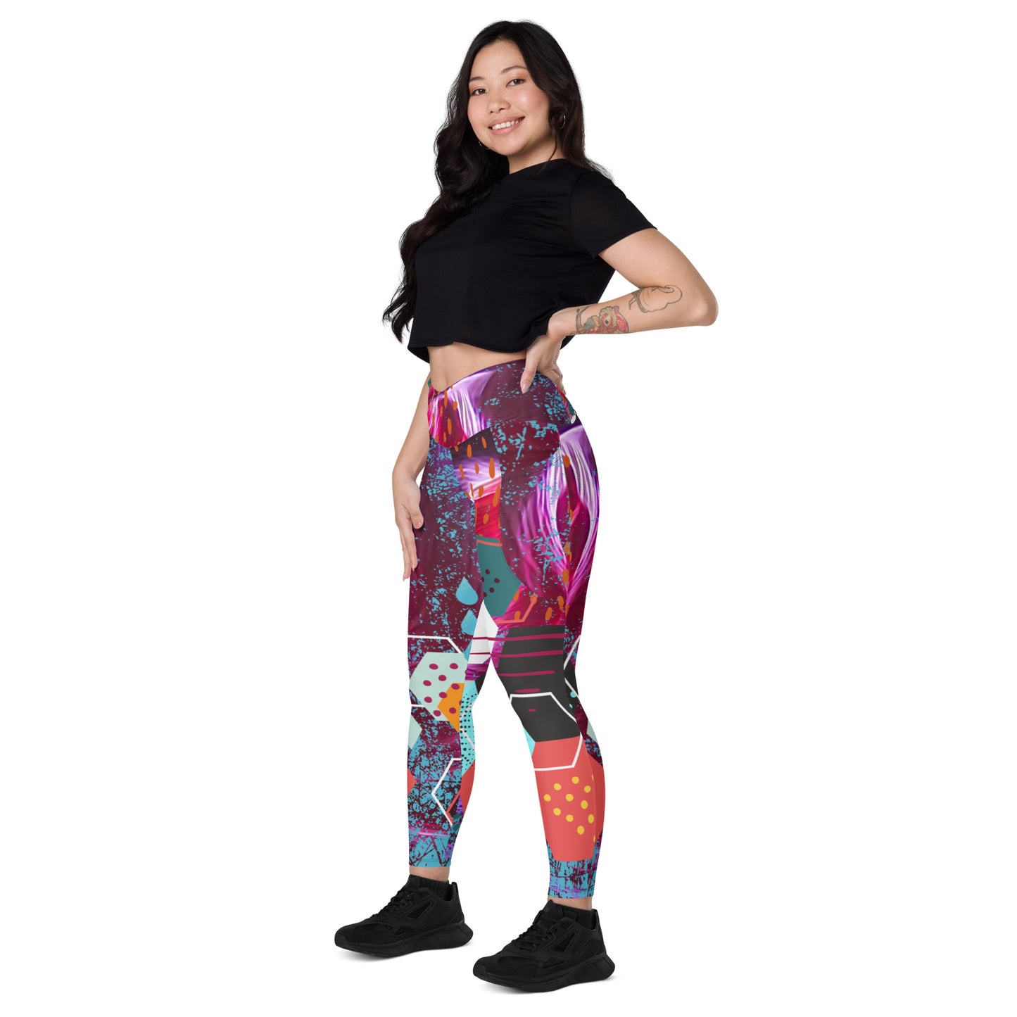 cyber punk - leggings with pockets