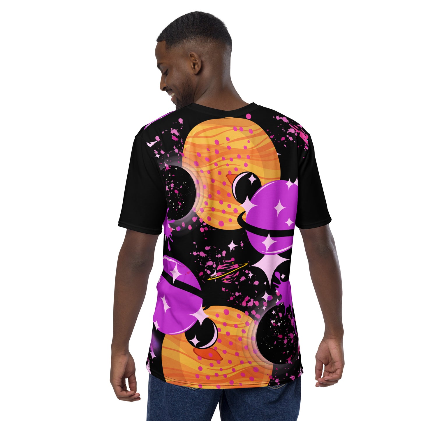 space dinosaur -  all over print tee