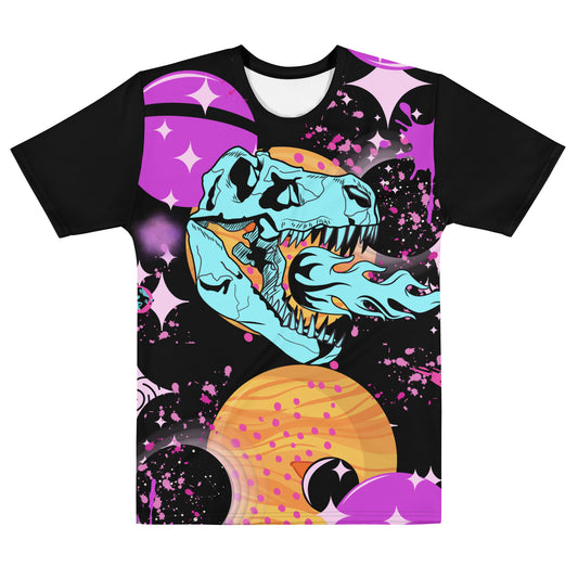 space dinosaur -  all over print tee