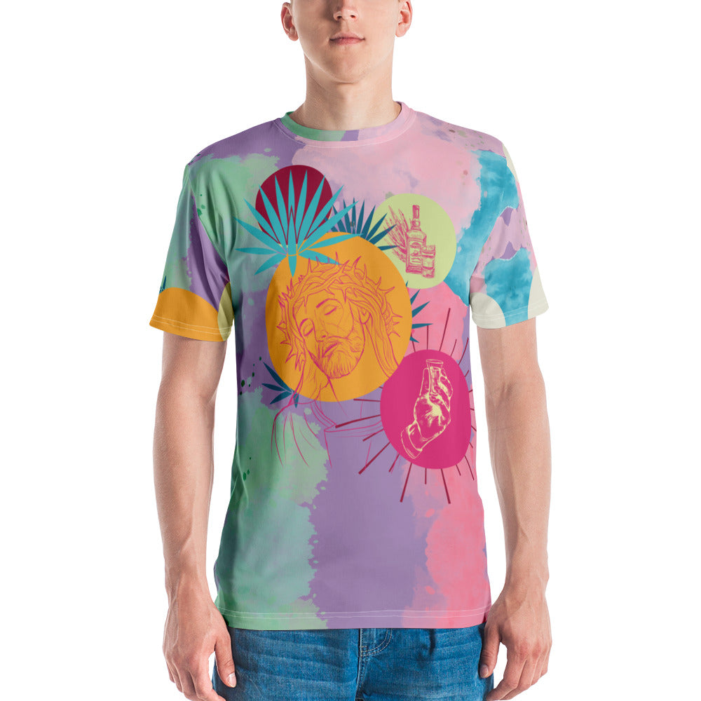 tequila jesus - all over print tee