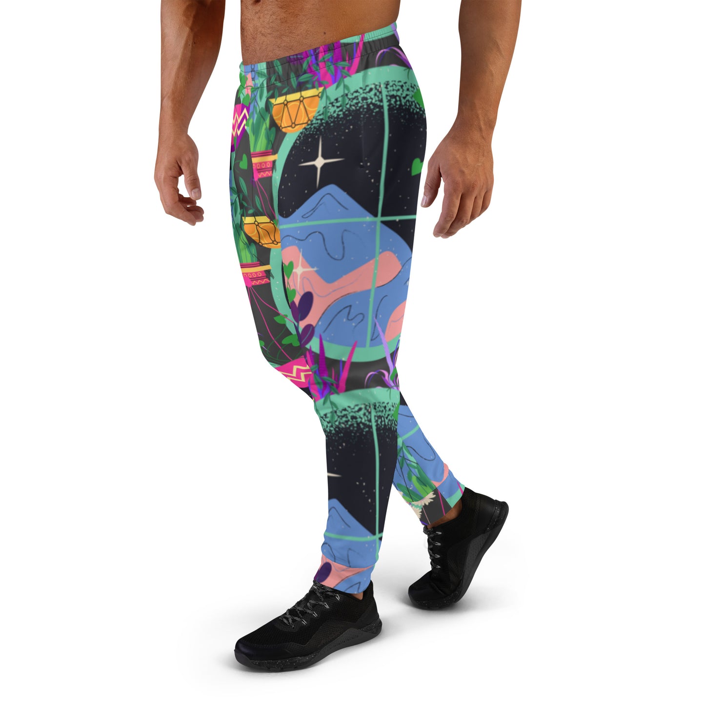 vivid mountain vista - joggers (men's fit)