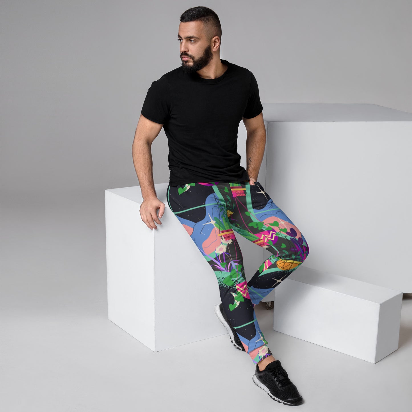 vivid mountain vista - joggers (men's fit)