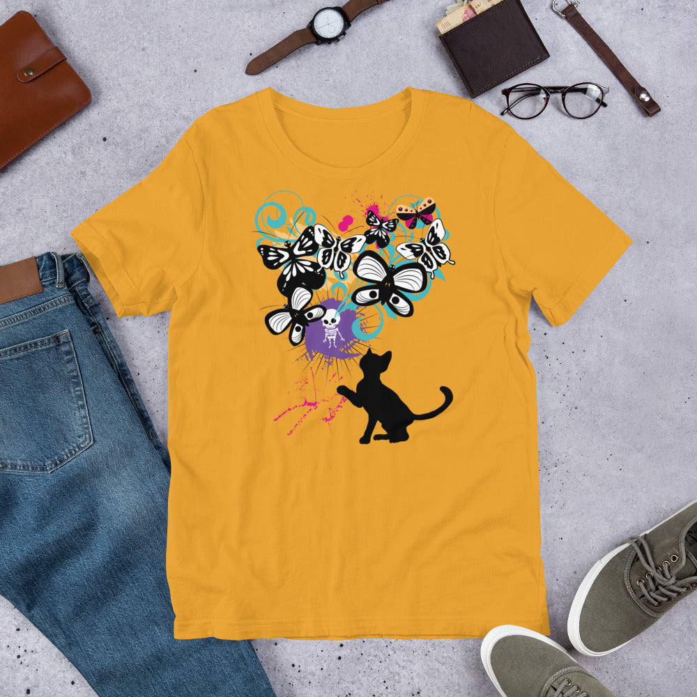 psychedelic kitty premium tee