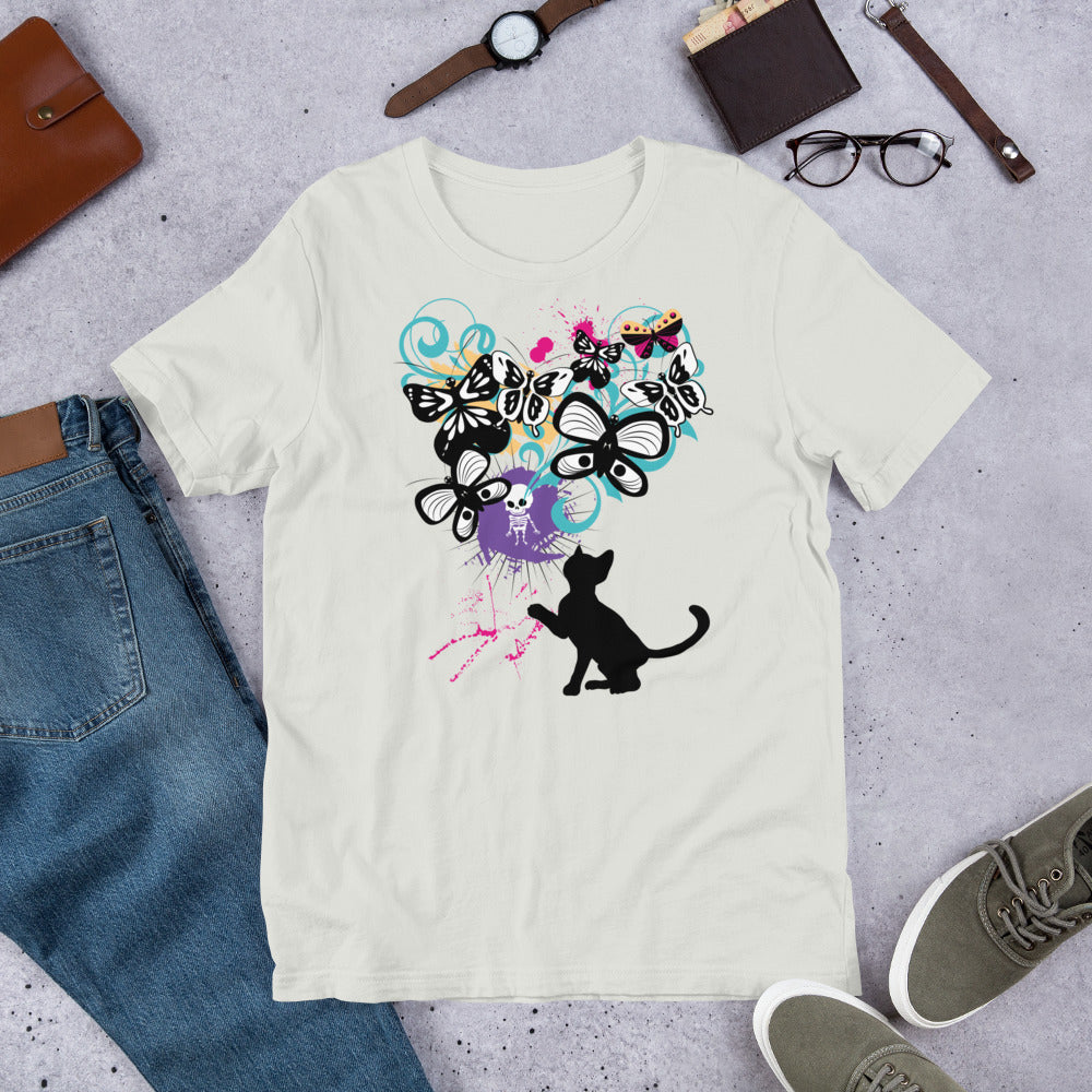 psychedelic kitty premium tee