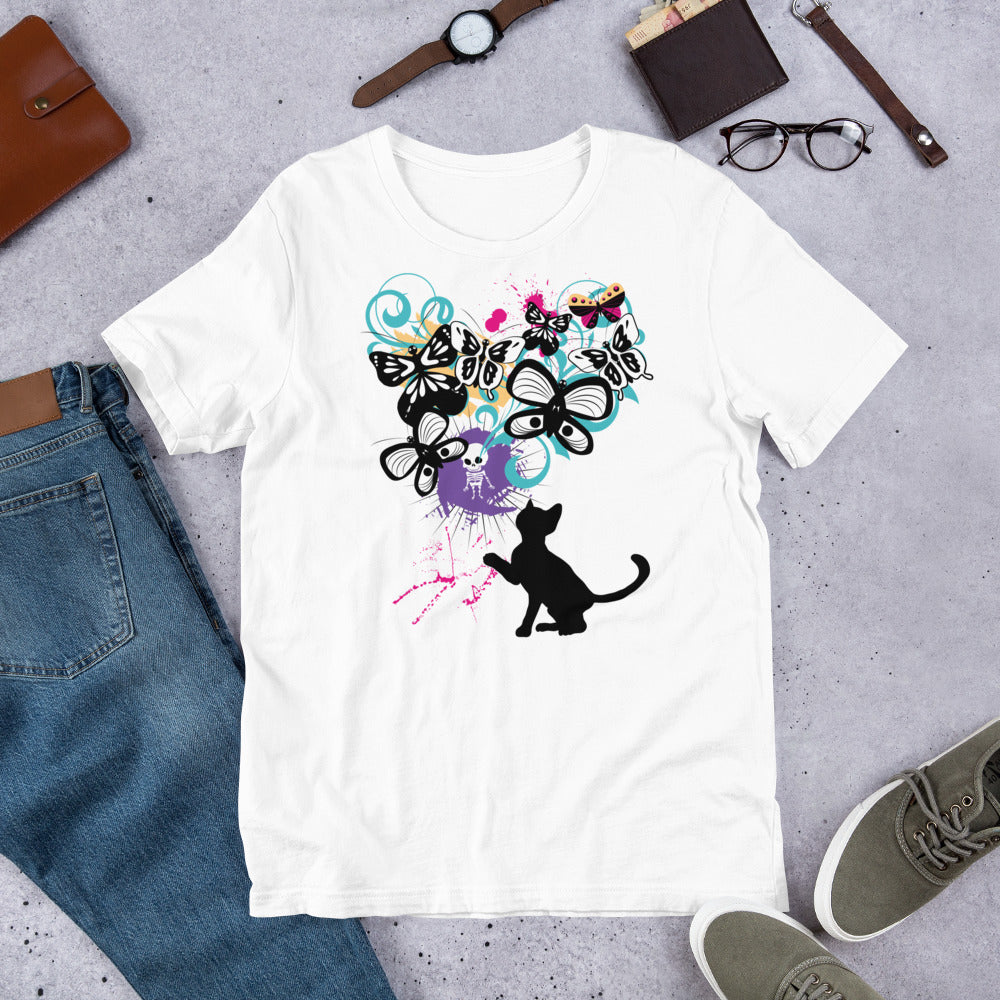 psychedelic kitty premium tee