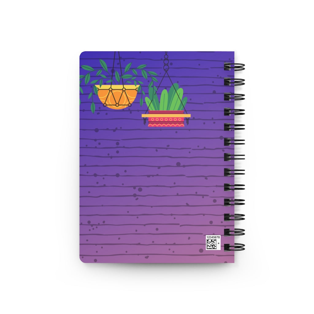 Vivid Mountain Vista Spiral Bound Journal